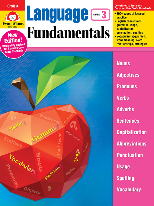 Title details for Language Fundamentals, Grade 3 by Evan-Moor Educational Publishers - Available